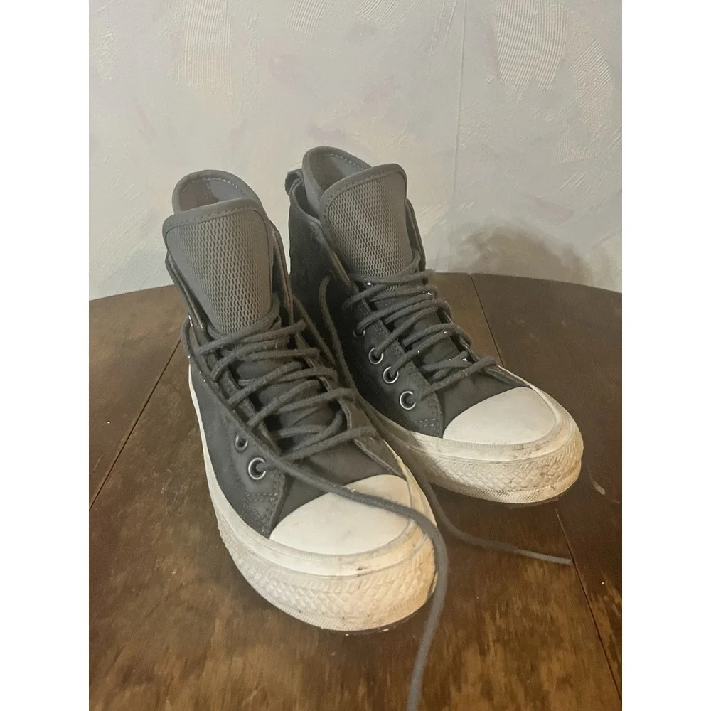 Converse Chuck Taylor All Star‎ Waterproof Boot Nubuck Hi Sneakers Sz 5.5 Wms.